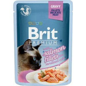 BRIT Premium Cat Fillets in Gravy for Sterilised 85 g obraz