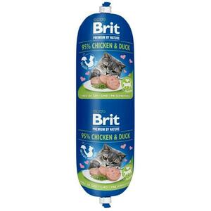 BRIT Premium by Nature Cat Sausage Chicken & Duck 180 g obraz