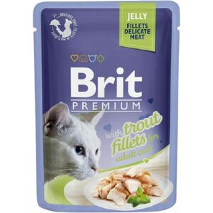 BRIT Premium Cat Fillets in Jelly with Trout 85 g obraz