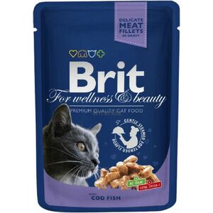 BRIT Premium Cat kapsička Cod Fish 100 g obraz