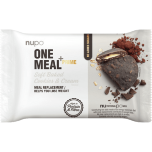 NUPO ONE MEAL + Prime Koláček - Cookies & cream 79 g obraz
