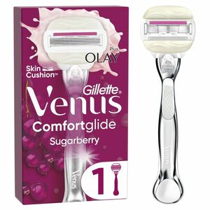 GILLETTE VENUS Comfortglide sugarberry plus olay holicí strojek- 1 holicí hlavice obraz