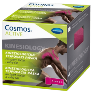 HARTMANN Cosmos Active - Kinezio tejpovací páska růžová 5 cm x 5 m obraz