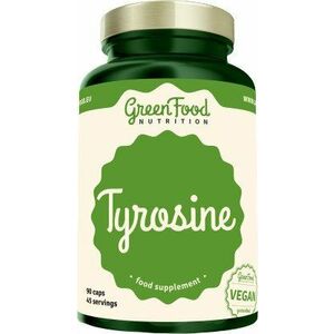 GREENFOOD NUTRITION Tyrosin 90 kapslí obraz