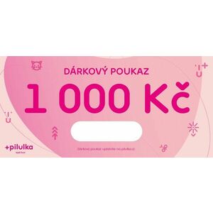 PILULKA Elektronický dárkový poukaz na 1000 Kč obraz