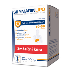 DA VINCI ACADEMIA Silymarin Lipo 60 + 30 ZDARMA 90 tobolek obraz