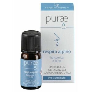 PURAE Respira alpino Směs esenciálních olejů na vyčištění vzduchu a uvolnění dýchání 10 ml obraz