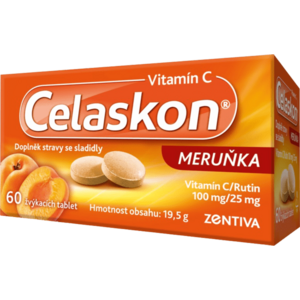 CELASKON Meruňka 100mg, 60 tablet obraz