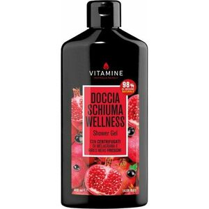 ERBORISTICA Vitamine Wellness sprchový gel granátové jablko a černý rybíz 400 ml obraz