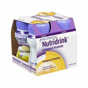 NUTRIDRINK Compact Protein Banán perorální roztok 4 x 125 ml obraz