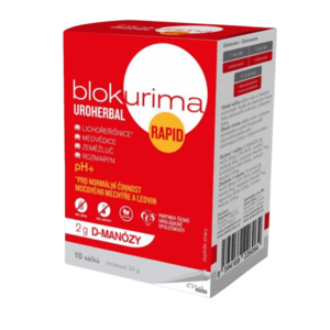 BLOKURIMA Uroherbal Rapid 2g D-manózy 10 x 2.3 g obraz