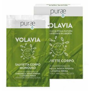 PURAE Volavia Tělové ubrousky proti komárům Bio 12 x 3 ml obraz