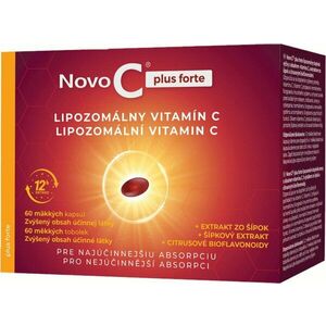 NOVO C plus forte LIPOZOMÁLNÍ VITAMÍN C 60 měkkých tobolek obraz