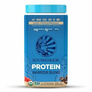 SUNWARRIOR Protein Blend BIO moka 750 g obraz