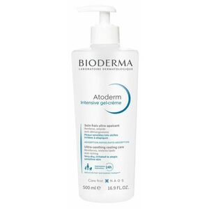 BIODERMA Atoderm Intensive gel-krém - zklidňující chladivý tělový krém proti svědění 500 ml obraz