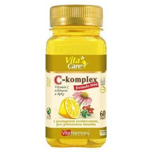 VITAHARMONY C-komplex 1000 mg+echinacea+šípek 60 tablet obraz