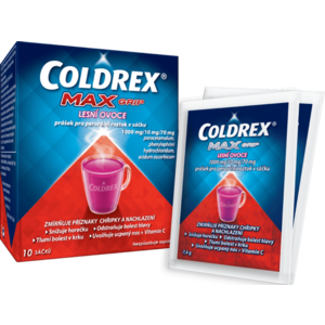 COLDREX MAXGrip Lesní ovoce 10 sáčků obraz