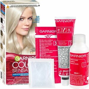 Garnier Color Sensation The Vivids barva na vlasy odstín S9 Silver Diamond Blond 1 ml obraz