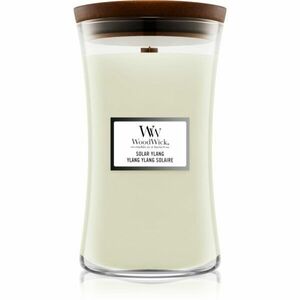 Woodwick Solar Ylang vonná svíčka s dřevěným knotem 609, 5 g obraz