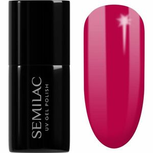 Semilac UV Hybrid Tropical Drinks gelový lak na nehty odstín 103 Elegant Raspberry 7 ml obraz