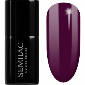 Semilac UV Hybrid Allure gelový lak na nehty odstín 083 Burgundy Wine 7 ml obraz