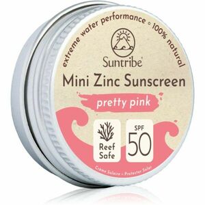 Suntribe Mini Zinc Sunscreen minerální ochranný krém na obličej a tělo SPF 50 Pretty Pink 15 g obraz