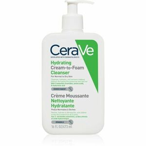 CeraVe Cleansers čisticí pěnivý krém pro normální až suchou pleť 473 ml obraz