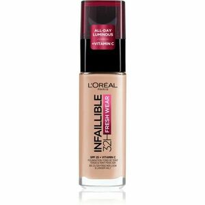 L’Oréal Paris Infaillible 32H Fresh Wear dlouhotrvající tekutý make-up odstín 130 True Beige 30 ml obraz