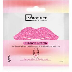 IDC Institute Glitter Lip Pink hydrogelová maska na rty 1 ks obraz