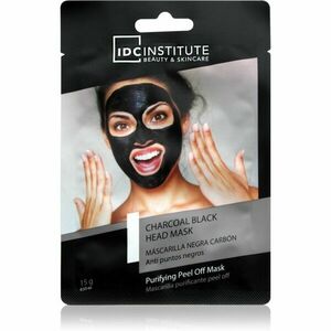 IDC Institute Charcoal Blackhead Mask slupovací maska proti černým tečkám s aktivním uhlím 15 g obraz