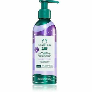 The Body Shop Bath and Body Hair & Body Wash šampon na vlasy a tělo Lavender & Vetiver 200 ml obraz