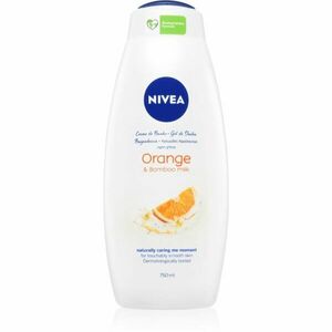 NIVEA Orange & Bamboo Milk zjemňující sprchový gel 750 ml obraz