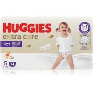 Huggies Extra Care Pants Size 5 jednorázové plenkové kalhotky 12 - 17 kg 34 ks obraz