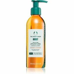 The Body Shop Bath and Body Hair & Body Wash šampon na vlasy a tělo Mandarin & Bergamot 200 ml obraz
