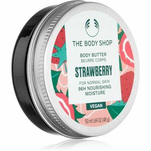The Body Shop Strawberry tělové máslo pro normální pokožku 50 ml obraz