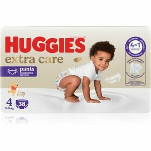 Huggies Extra Care Pants Size 4 jednorázové plenkové kalhotky 9 - 14 kg 38 ks obraz