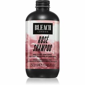 Bleach London Rosé Road Rosé tónovací šampon pro blond vlasy 250 ml obraz