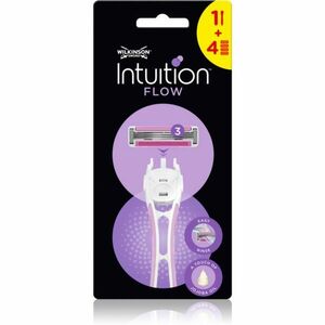 Wilkinson Sword Intuition Flow Hybrid dámský holicí strojek + náhradní břity 4 ks obraz