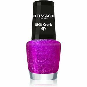 Dermacol Neon neonový lak na nehty odstín 45 Cosmic 5 ml obraz