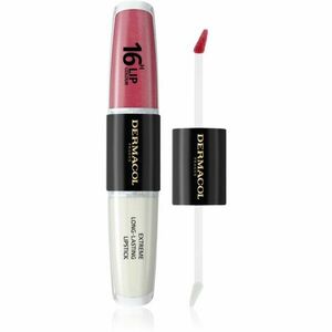 Dermacol 16H Lip Colour dlouhotrvající rtěnka a lesk na rty odstín 39 2x4 ml obraz