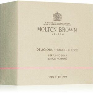 Molton Brown Rhubarb & Rose Perfumed Soap tuhé mýdlo na ruce a tělo 150 g obraz