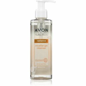 Avon Nutra Effects Radiance micelární čisticí gel pro rozjasnění pleti 195 ml obraz