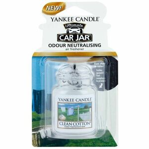 Yankee Candle Clean Cotton vůně do auta závěsná 1 ks obraz