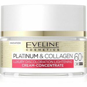 Eveline Cosmetics Platinum & Collagen denní i noční protivráskový krém 60+ 50 ml obraz