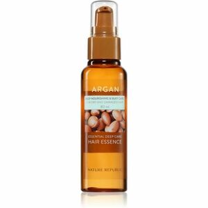 NATURE REPUBLIC Argan Essential Deep Care Hair Essence hydratační esence pro poškozené vlasy 80 ml obraz