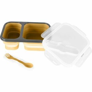 Zopa Silicone Lunch Box Large jídelní sada Mustard Yellow 21x15 cm 1 ks obraz