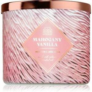 Bath & Body Works Mahogany Vanilla vonná svíčka 411 g obraz