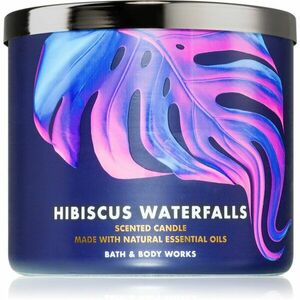 Bath & Body Works Hibiscus Waterfalls vonná svíčka 411 g obraz