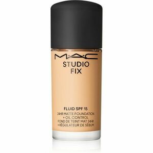 MAC Cosmetics Mini Studio Fix Fluid SPF 15 24HR Matte Foundation + Oil Control matující make-up SPF 15 odstín NC15 15 ml obraz