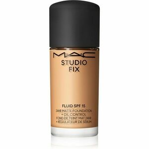 MAC Cosmetics Mini Studio Fix Fluid SPF 15 24HR Matte Foundation + Oil Control matující make-up SPF 15 odstín NC30 15 ml obraz